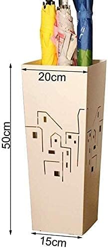 Kuyt Umbrella Stand Lek Umbrella Balde, Ferro, pode acomodar guarda -chuvas/paus/muletas/tacos de golfe