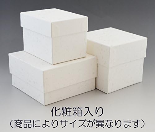 Kyo-Ware 856-01 Copa de Ware GUI Shimizu, branco, diâmetro 2,2 polegadas, forno de cerâmica, cristais de flores