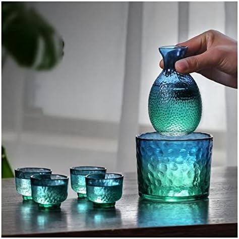 Japonês Pot Cup de Vinho Decanter de Vinho Decantador Drinkware de GlassWare （Sem Vinho）