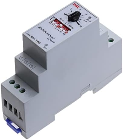 HIFASI DHC19M PROGRAMÁVEL DIGITAL MULTIFUNCIONAL TIMÁTICO AUTRIMÁTICO AUTRIMÁRIO DO TIMÁRIO AUTRIMÁTICO 0,6S-100H AC/DC 24-240V DHC-19M