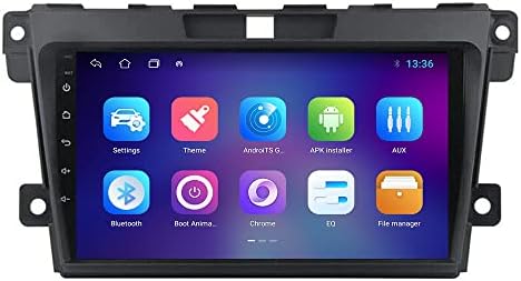 Para Mazda CX7 Rádio 2007-2014 Estéreo de carro Android 12 UNIDADE DE CABEÇA Bluetooth sem fio Bluetooth embutida 12 polegadas