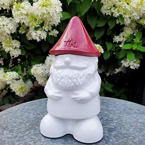 Tiki Brand 2-Pack Decorativo Tocha Gnome para iluminação externa em pátio, quintal, 7 pol., 116 branco