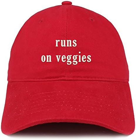 Trendy Apparel Shop corre em vegetais de chapéu de pai bordado