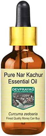DevPrayag Pure Nar Kachur Oil essencial com vapor de gotas de vidro destilado 2ml