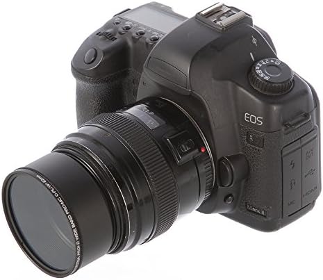 FOTGA 77mm Metal Standard Metal Mount Lens Hood para Canon Nikon Pentax Sony Olympus