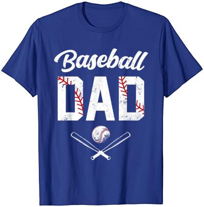 Pai de beisebol Feliz Pais Camisas do Dia dos Pais para homens Camiseta infantil