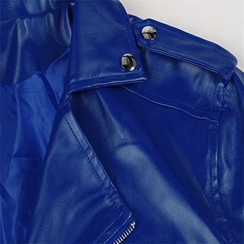 Jackets de couro falso para homens clássicos de couro de couro PU