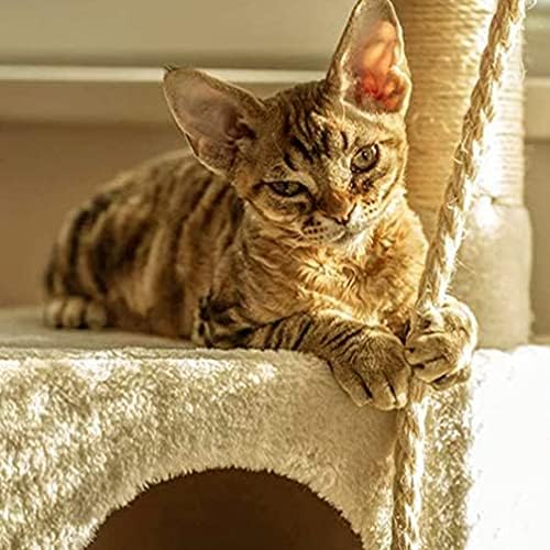 Corda de sisal da popetpop para arranhões de gatos, gato tocando corda de cânhamo CAT CABO NATURAL DE SISAL PARA RAÇO DE CATO