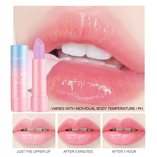 Lip Gloss Tint Pigmmento Líquido Termatura Mudança de temperatura Lipsick Lip Lip Gloss Nourish Color Alteração Mudança de