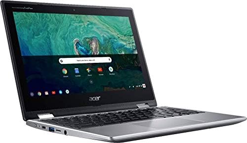 Acer mais recente conversível 2-em-1 Metal Body Chromebook-11,6 polegadas HD Crega de toque IPS, processador Intel Celeron Dual-Core até 2,4 GHz, 4 GB de RAM, 32 GB de SSD, WiFi, Chrome OS