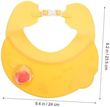 Chapéu de chuveiro de chuveiro de brinquedo e chapéu de chuveiro para crianças Óculos de segurança infantil Óculos