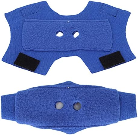 Camadas de máscara nasal CPAP, revestimento nasal de algodão CPAP Linears nasais da almofada reutilizável Conjunto lavável
