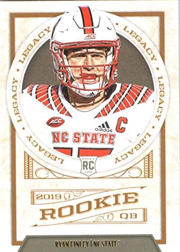 2019 Panini Legacy #195 Ryan Finley RC Rookie NC State Wolfpack NFL Football Trading Card