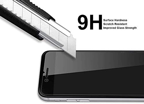 Supershieldz projetado para Apple iPhone 6s Plus e iPhone 6 Plus Anti -Spy Tempered Glass Screen Protector, 0,33 mm, anti -scratch, bolhas sem bolhas