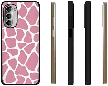 Compatível com Moto G Stylus 5G 2022 Caixa de impressão de vaca, Estampa de vaca rosa de animais Padrão elegante para moto case feminina