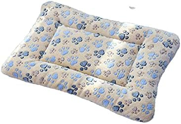 Cobertor de animais de estimação para gatos e cães, tapete espesso espessado de pet -side -lisado -lã de coral quente de