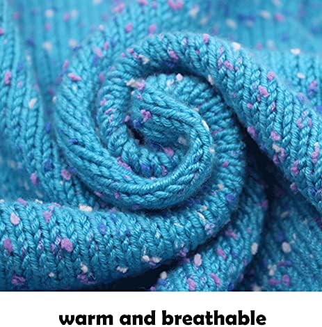 Yoo Yarn Yarn Yarn Craft 1,8 onças Cores brilhantes Fios Gotton para tricotar com solavancos coloridos multicoloridos fios