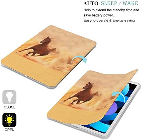Arabian Cavalo de Caso de Caso de Cavalo Arábico Protetor Caso Caixa Protetora Compatível Auto Sleep/Wake Compatível