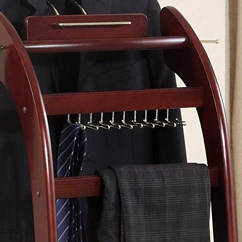 Cabides ldbdasa, terno rack de madeira hotel hotel em casa rack de terno multifuncional