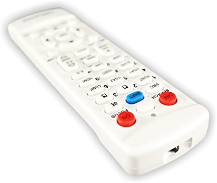 Controle remoto do projetor de vídeo tekswamp para Epson Powerlite 108