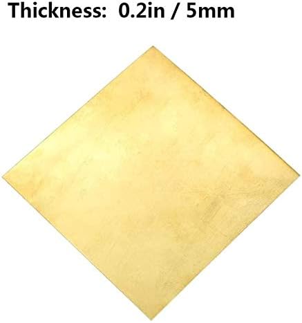 Yuesfz Cheel de cobre Metal Brass Cu Metal Sheet Placa de folha de folha requintada Folha de cobre
