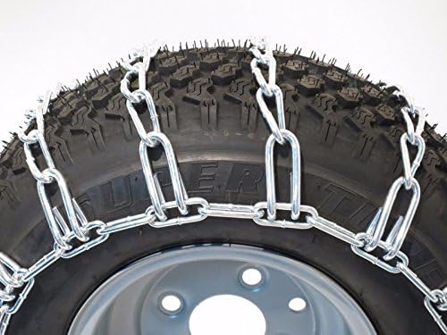 As cadeias de pneus de link do par de lojas de ROP 18x8.5x8 para Sears Craftman Lawn Mower Tractor Rider