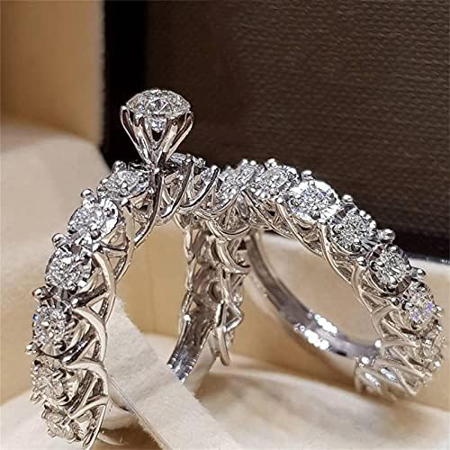 Anéis de cristal feminino homens homens moda zirconia escultura retro anéis define anéis de humor femininos para anéis