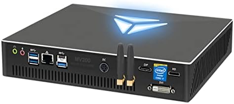 Computador MSECORE Mini Desktop com GTX1650, Core i5-9300h Micro Games PC, 64G DDR4 RAM, 1T NVME SSD, DP, HDMI, 4K, WiFi 6,