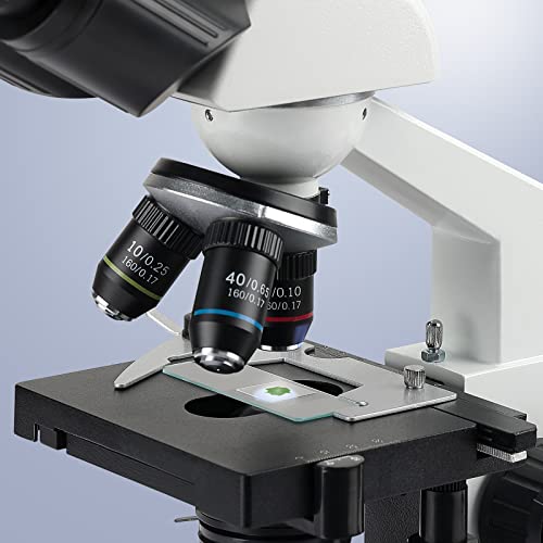 Kit de lâminas de microscópio fosco de vabiooth, 100 pcs pré-limpos de lâminas de microscópio em branco e 100 pcs 22x22mm