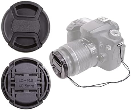 Camdesign 40,5mm Lente frontal de 40,5 mm Tampa/capa compatível com Canon, Nikon, Sony, Pentax todas as lentes DSLR
