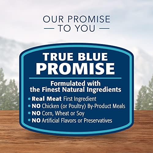 Blue Buffalo Wilderness Alta proteína, pacote natural de alimentos para cães sênior, comida de cachorro seco e comida de cachorro