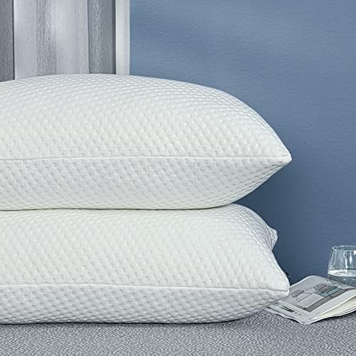 Molblly King Size Pillow Pilled Memory Foam Bed Firm King Almofadas para dormir 20 * 36 pol.