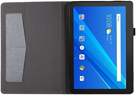 Tablet PC CASE Compatível com Lenovo TAB M10 TB-X505F / TB-X605F CASA, FLIP DOBRE STAND CASA DE PROTEÇÃO TAPE DE