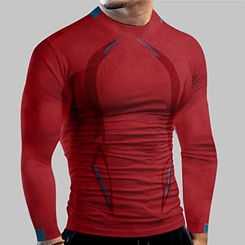 ZDDO 2022 Novas camisetas de compressão para homens, manga comprida rápida seca alta elasticidade muscular esportes camisetas de treino