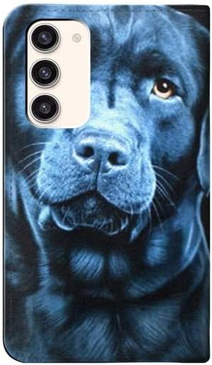 RW0750 LABRADOR RETRIEVER PU CAPA DE CATURA DE CATURA PARA SAMSUNG Galaxy S23 Plus