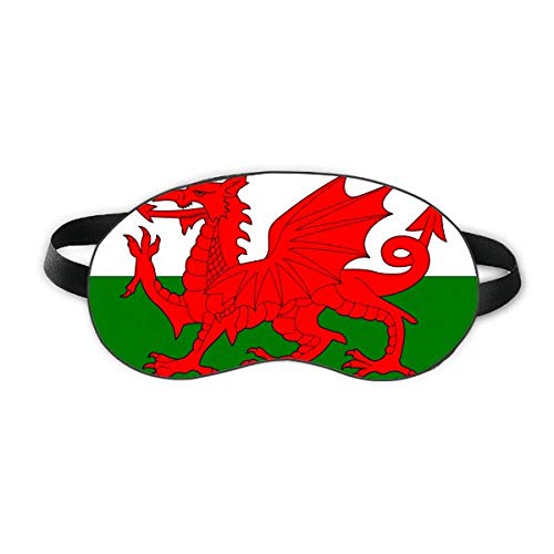 Wales National Flag National Europe Country Sleep Eye Shield Soft Night Blindfold Shade Cover