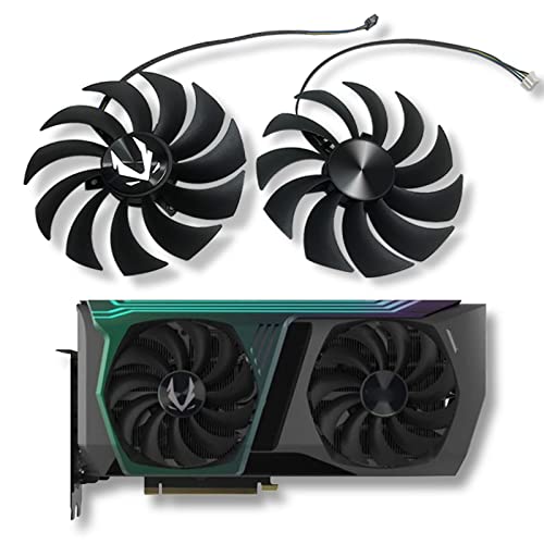 Jzwefdo 100mm Fan para cartão gráfico 4pin gaa8s2u 12v 0,45A RTX3070 GPU PARDE VIDE VIDEO SUBLICIÇÃO DO FAN SUBLICIPADOR DO FAN