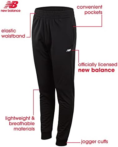 New Balance Boys 'Athletic Sweatpante - 2 Pack Performance Tricot Rogger Pants