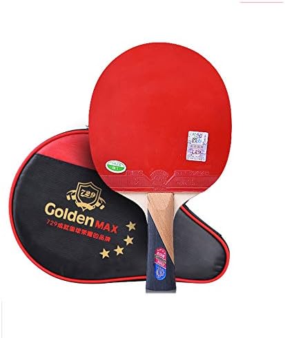 Sshhi Ping Pong Paddle, 4 estrelas, conjunto ofensivo de pingue -pongue, ideal para atividades internas e externas, durável/como
