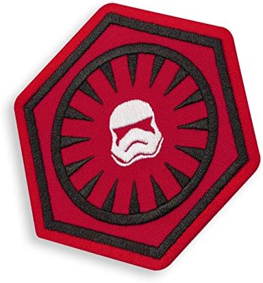 Star Galaxy Round Patch - Emblema do Império Galáctico - Ferro bordado em Applique Badge Patch - para jaquetas, DIY e mochilas - Tamanho: 3,5 polegadas
