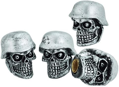 Lunsom Skull Shave Shape Válvula Caps de caule Devil Car Válvulas de pneu Tampa de resina Os acessórios de tampa de
