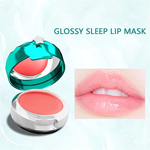 Lip Gloss for Girls 12-14 Lábios rachados Máscara rachada- hidratantes duradouros Lip e Care Lip Long Lip Sleeping Night Night