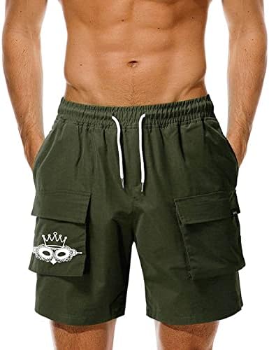 Shorts masculinos de rtrde shorts de cordão de cordão calça casual ao ar livre de moda esbelta