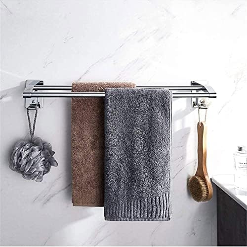 DMUniz Towel Rack Banheiro Rack de toalha espessa espessura de aço inoxidável cabide de toalha Barras de toalha de acabamento
