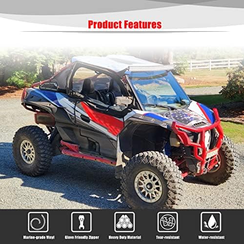 Acessórios Goldfire Kawasaki Teryx, Offroad Universal Center Bag Utv Cab Pack Saco de assento central utv entre a