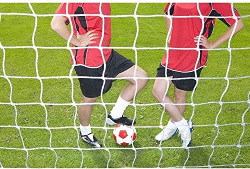 Rede de metas de futebol, tamanho completo, goleiro de substituição Treinamento de futebol líquido 6x4/8x6/12x6/24x8