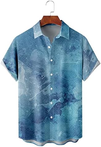 XXBR 2023 PINTURA DE IMPRESSÃO 3D CAMISA FLORAL HAWAIIAN HOMENS MULHERES RECULAR COLAR CLARA VINTAGE SPANDEX CLOGON CHAMAD