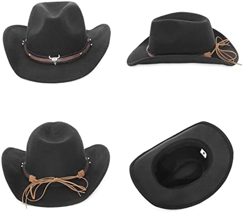Chapéu de cowgirl de caça