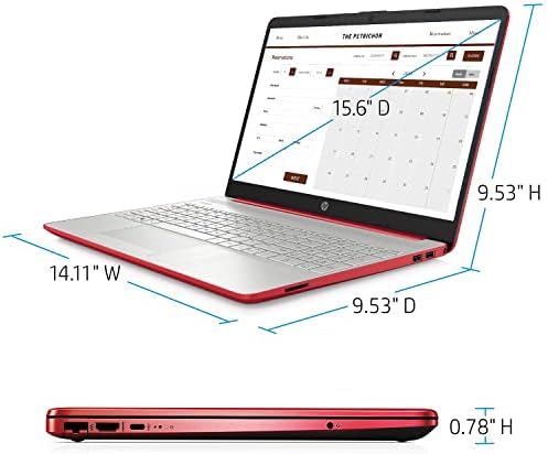Laptop HP Pavilion, tela HD de 15,6 '', processador Intel Celeron Quad-core, 16 GB DDR4 RAM, 1 TB SSD, Conferência Online,
