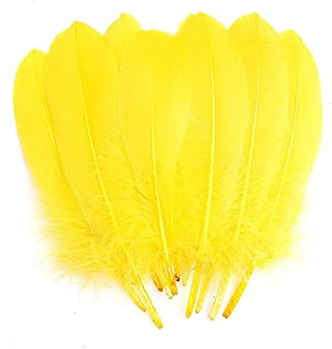 Zamihalaa 10/100pcs Pólo de ganso duro penas de ganso diy penas para jóias que produzem bordados decoração de casamento chapéu de plumas acessórios 13-20cm - penas cinzas - 10pcs